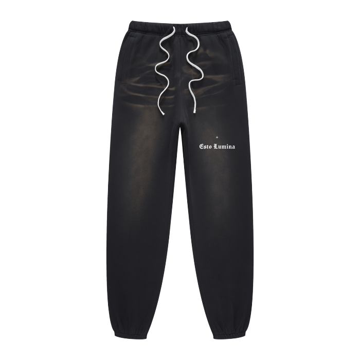 Streetwear Unisex Monkey Washed Dyed Fleece Joggers – The