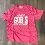 After GOD'S Own Heart Tee PINK